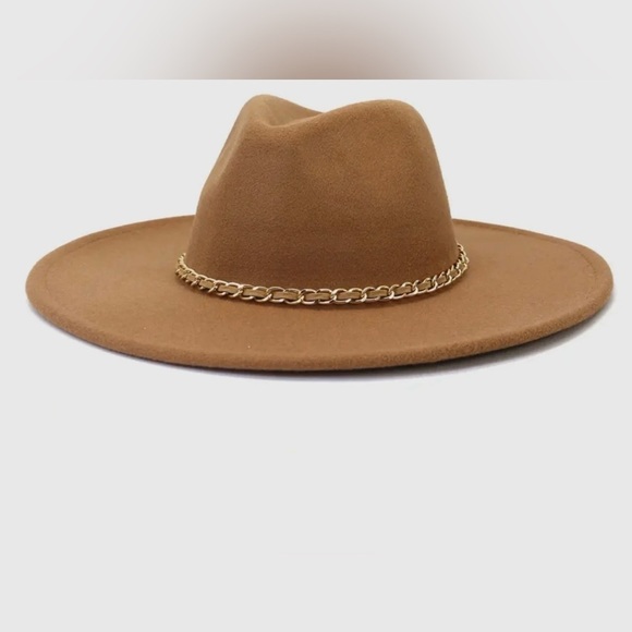 Khaki Fedora Hat - Picture 1 of 1